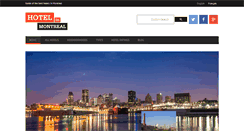 Desktop Screenshot of hotel-in-montreal.com